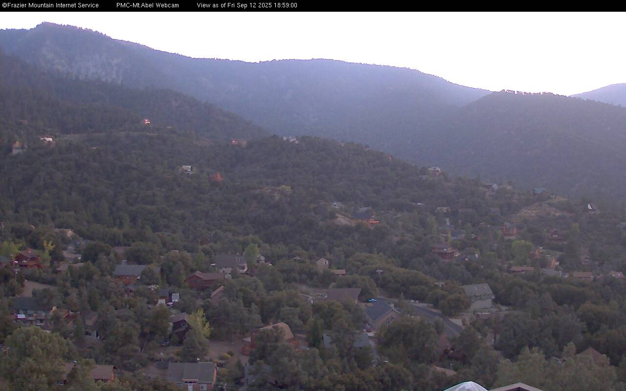 20 Minutes Ago from PMC-Mt. Abel WebCam