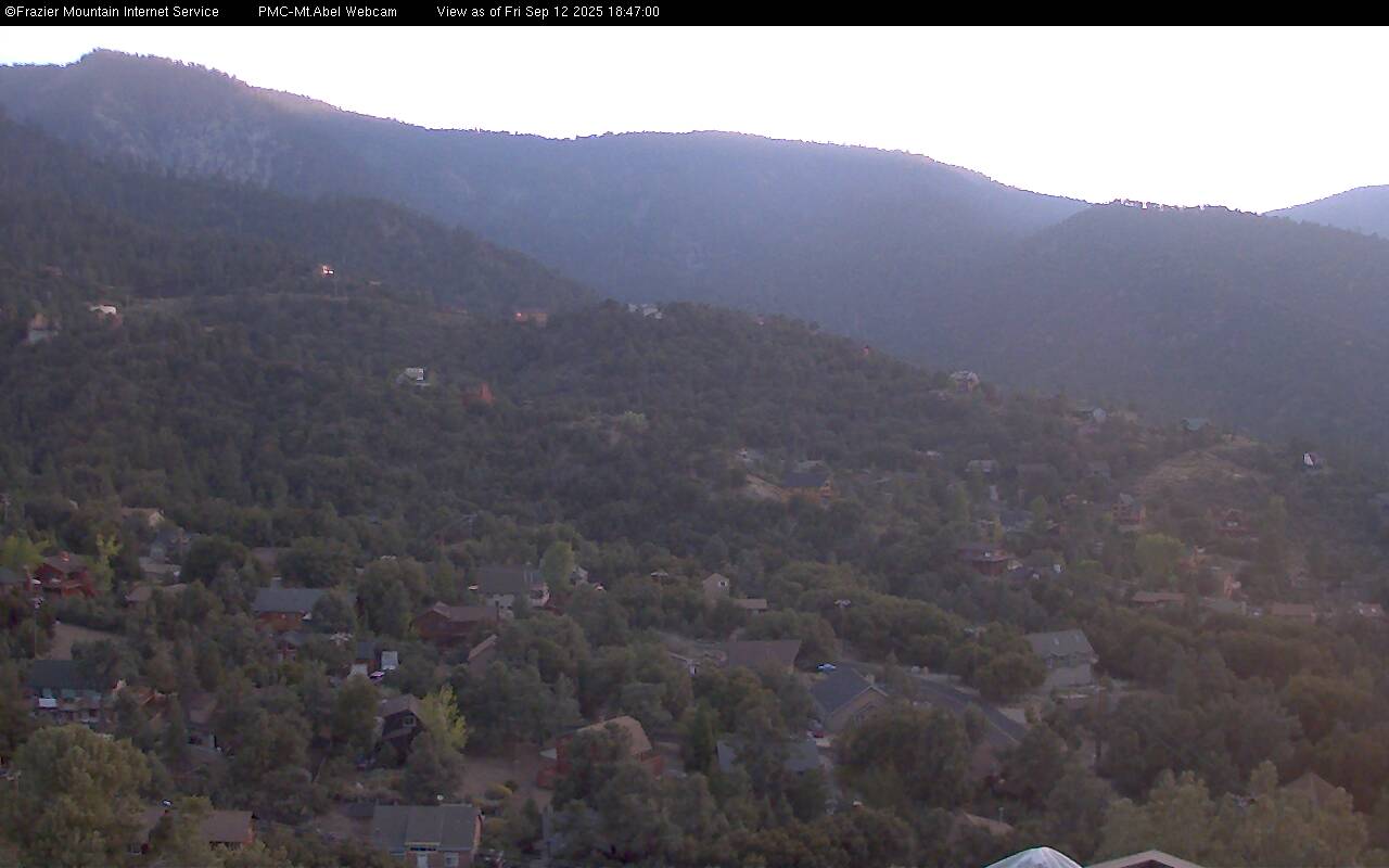 40 Minutes Ago from PMC-Mt. Abel WebCam