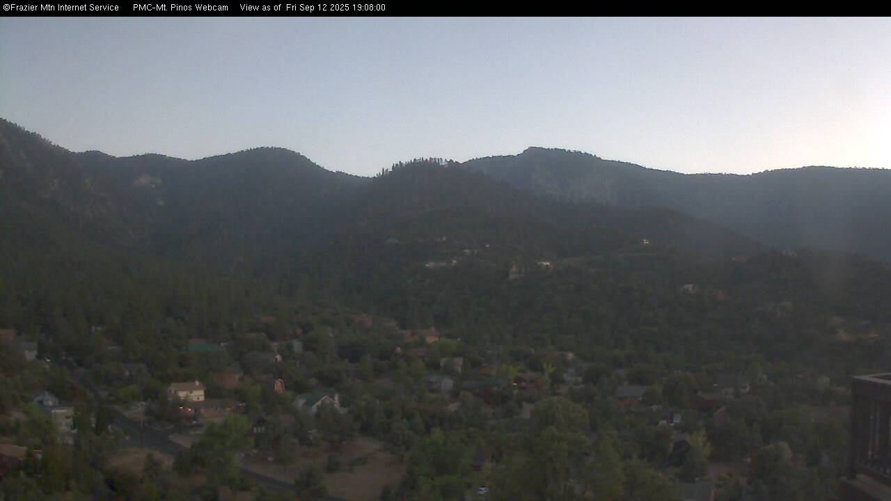 20 Minutes Ago from PMC-Mt. Pinos WebCam