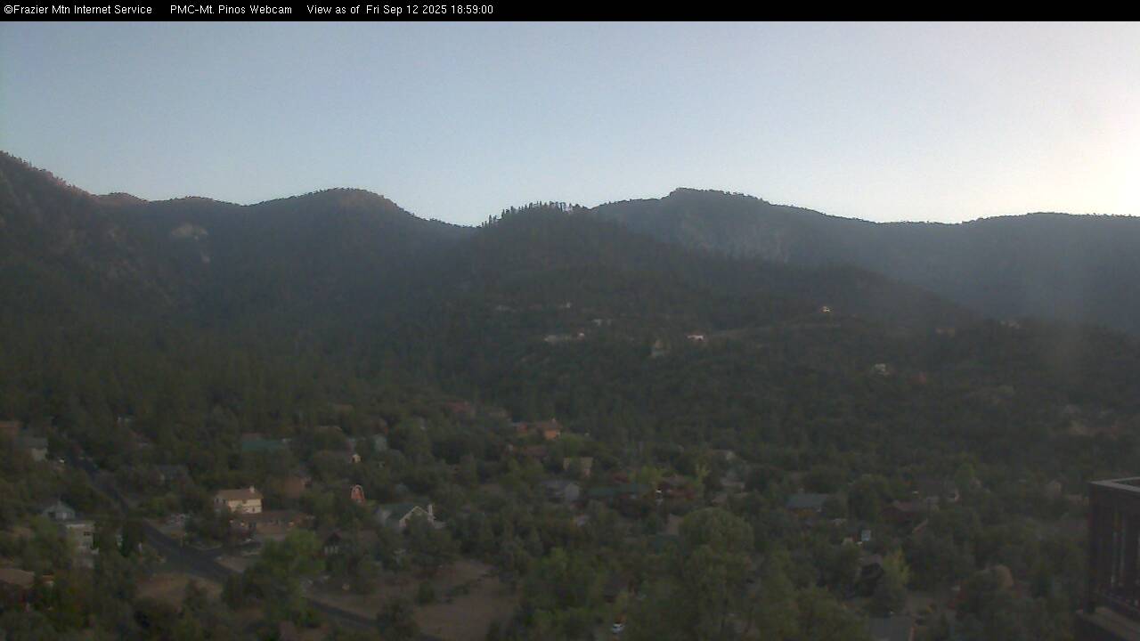 40 Minutes Ago from PMC-Mt. Pinos WebCam